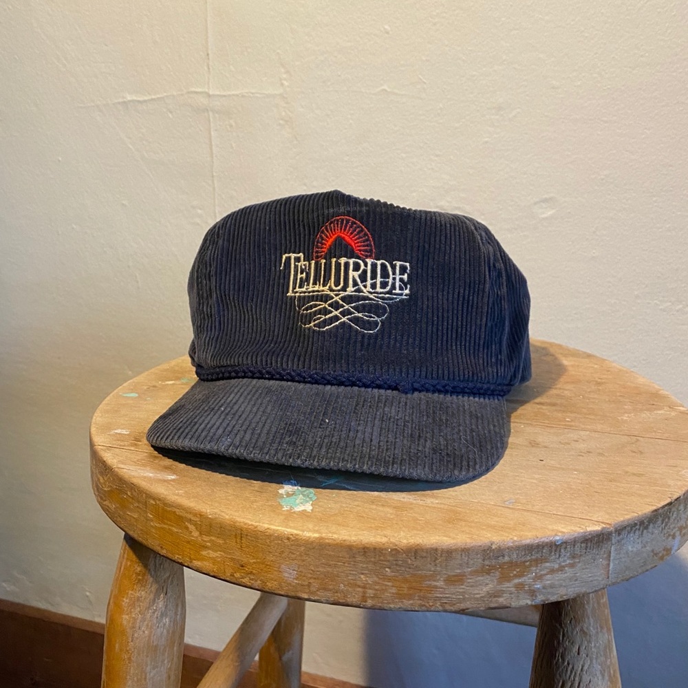 Vintage Telluride Corduroy Hat
